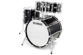 YAMAHA - RECORDING CUSTOM DRUMSTEL FUSION SOLID BLACK SHELLSET