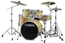 YAMAHA - SBP2F5NW STAGE CUSTOM DRUMSTEL NATURAL WOOD  + HW780