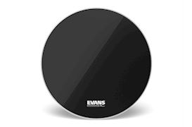 EVANS - BD26RB-NP EVANS EQ3 RESONANT BLACK BASS DRUM HEAD, NO PORT, 