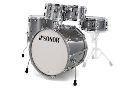 SONOR - DRUMSTEL AQ2 STAGE SET TITANIUM QUARTZ (TQZ) SHELLSET