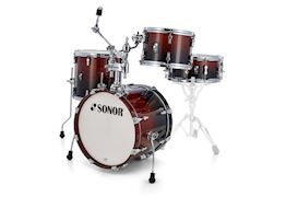 SONOR - DRUMSTEL AQ2 BOP SET BROWN FADE (BRF) SHELLSET
