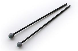 SONOR - SCH2 BEATERS MALLETS  MET RUBBER BOL