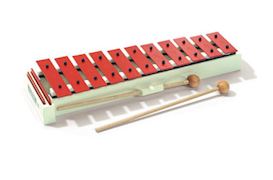 SONOR - SG GLOCKENSPIEL SOPRANO C3-F4 RED STEEL 13 BARS