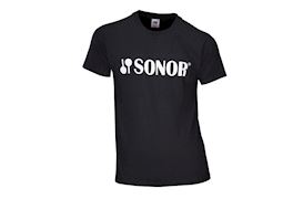 SONOR - T-SHIRT ZWART MET WIT SONOR LOGO EXTRA LARGE