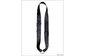 BOSTON - SB10B BANDELIER SENIOR LEDER ZWART