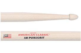 VIC FIRTH - 5BPG DRUMSTOKKEN AMERICAN CLASSIC HICKORY PURE GRIT