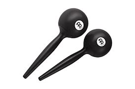 MEINL - PM3BK MN PLASTIC MARACAS BLACK PR
