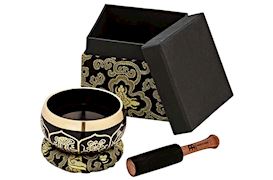 MEINL - SB-OR-400-BK ORNAMENTAL SINGING BOWL 400G BK