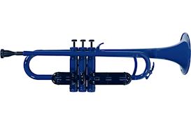 CLASSIC CANTABILE - KUNSTSTOF TROMPET BLAUW INCL. GIGBAG (by COOLWIND)