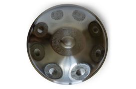 UGUR - HANDPAN D CELTIC MINOR/D D A C D E F G  SILVER GRAVURE