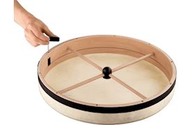 SCHLAGWERK PERCUSSION - RTS51 FRAME DRUM Ø 50 CM/20'' WITH WOODEN CROSS