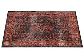DRUMNBASE - VP130-RBL VINTAGE PERSIAN STAGE DRUMMAT BLACK RED 130X90