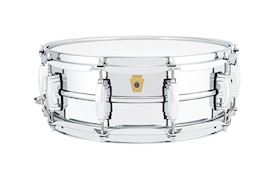 LUDWIG - LB400B SNAREDRUM SUPRA PHONIC 5x14 CHROME PL BRASS
