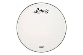 LUDWIG - LW1222P3SWV 22" POWERSTROKE 3 S WHITE W/SCRIPT LOGO