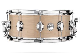 DS DRUM - REBEL CS SNAREDRUM 14x6.5" MAPLE - NATURAL WBS FINISH