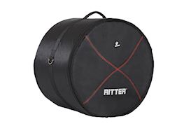 RITTER - RDP2-TT1310/BRD DRUMBAG TOM TOM 13"X10" BLACK-RED PERFORMANC