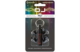 CRESCENDO - PR-0429 OORDOPPEN DJ -20DB VLAKKE DEMPING, ZWART