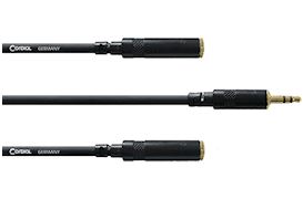 CORDIAL - CFY0.3WYY KOPTELEFOON SPLITTER KABEL - 0,3M