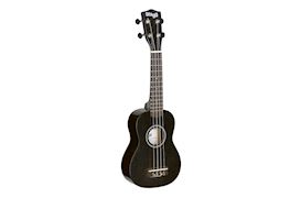 STAGG - US-NIGHT UKULELE ZWART+BAG