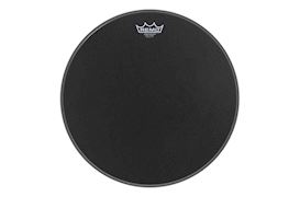 REMO - BA-0810-ES  AMBASSADOR BLACK SUEDE DRUMVEL 10"