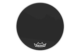 REMO - PM-2426-MP POWERMAX 2 EBONY MARCHING-BASSDRUMVEL 26"