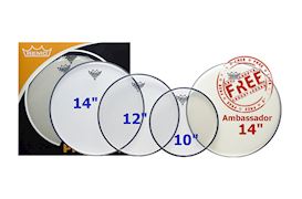 REMO - PP-0240-BE EMPEROR CLEAR 10", 12", 14" + 14" AMBASSADOR