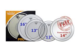 REMO - PP-0312-PS PINSTRIPE CLEAR 12", 13", 16" + 14" POWERSTROKE 3