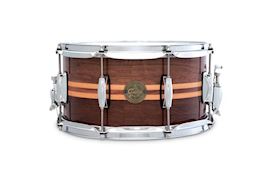 GRETSCH - S1-6514-MI SNAREDRUM 14X6,5" WALNUT SHELL MET MAPLE INLAY