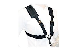 BG - S40CSH COMFORT HARNAS MAN, KUNSTST.SNAPHAAK, ZWART