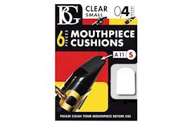 BG - A11S MONDSTUK PLAKKERS TRANSPARANT, 0.4MM, 6 STUKS