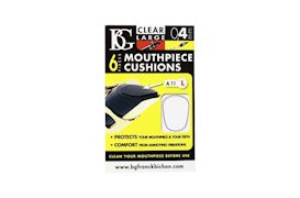 BG - A11L MONDSTUK PLAKKERS TRANSPARANT, 0.4MM, 6 STUKS