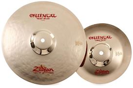 ZILDJIAN - pcs003 stack set 11"oriental trash splash + 8"oriental trash