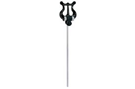RIEDL - TROMPET HARP 301KL, RECHTE STAAF, 30 CM, ABS HARP