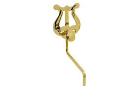 RIEDL - HARPJE TENOR SAXOFOON 312Y GEBOGEN MESSING (GELAKT)