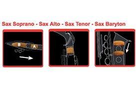 LEBAYLE - SAXMUTE TENORSAXOFOON DEMPER