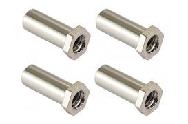 SPAREDRUM - SN-HE-20B SWIVEL NUT 20MM HEX HEAD BRASS (4 STUKS)