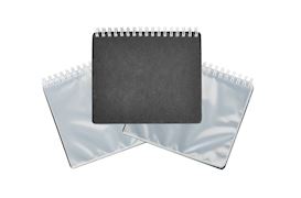 BELCANTO - MARSBOEKJE 12,5x14,5 CM 10 VEL MET SPIRAAL SLUITING + KAFT
