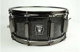 WFLIII - 6514L-501NT 1909 14x6,5" ALUMINIUM SNARE BLACK SPARKLE