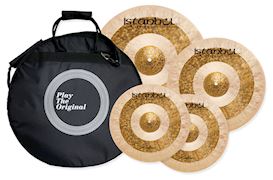ISTANBUL AGOP - ISS ISTANBUL AGOP SULTAN CYMBAL SET + DELUXE BAG (14"/16"/20