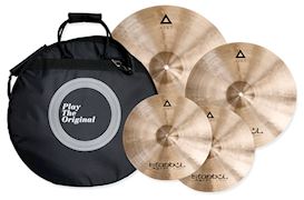 ISTANBUL AGOP - IXS3 ISTANBUL AGOP XIST CYMBAL SET + DELUXE BAG (14"/16"/20"