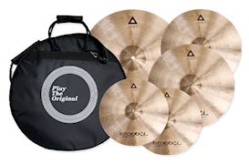 ISTANBUL AGOP - IXS4 ISTANBUL AGOP XIST CYMBAL SET + DELUXE BAG (14"/16"/20"