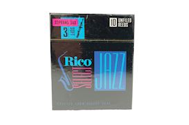 RICO - JAZZ SELECT UNFILED SOPRAANSAXOFOON 3S 10 STUKS